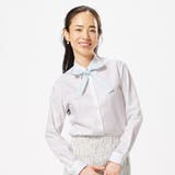 【SUPIMA】形態安定 レギュラーカラー 綿100% 長袖レディースシャツ | TOKYO SHIRTS | 詳細画像1 