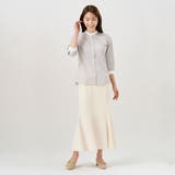 形態安定 スタンド衿 七分袖レディースシャツ | TOKYO SHIRTS | 詳細画像2 
