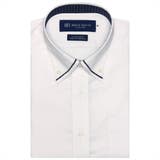 ワイシャツ 半袖 形態安定 マイター ボタンダウン 綿100% ピンク×織柄 | TOKYO SHIRTS | 詳細画像1 