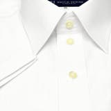 ワイシャツ 半袖 形態安定 レギュラー 白×ストライプ織柄 （透け防止） | TOKYO SHIRTS | 詳細画像3 