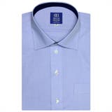 ワイシャツ 半袖 形態安定 ワイド サックス&times;無地調 新体型 | TOKYO SHIRTS | 詳細画像1 