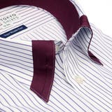 【心地のいいシャツ】 超形態安定 スナップダウンカラー 長袖ワイシャツ | TOKYO SHIRTS | 詳細画像5 