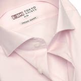 【国内縫製】形態安定 ホリゾンタルワイド 綿100% 長袖ビジネスワイシャツ | TOKYO SHIRTS | 詳細画像10 