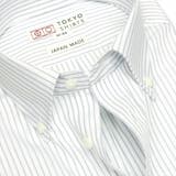 【国内縫製】形態安定 ボタンダウン 綿100% 長袖ビジネスワイシャツ | TOKYO SHIRTS | 詳細画像4 