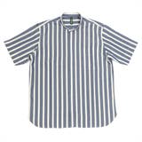 半袖 形態安定 和紙混 スタンドカラー オフィスカジュアルシャツ | TOKYO SHIRTS | 詳細画像1 
