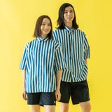 リラックスバックプリーツシャツ半袖＜ブルーレガッタストライプ＞ | TOKYO SHIRTS | 詳細画像10 
