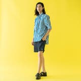 リラックスバックプリーツシャツ半袖＜ブルーレガッタストライプ＞ | TOKYO SHIRTS | 詳細画像4 