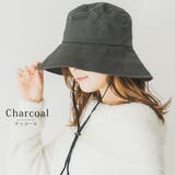 チャコール | 帽子 コード付きダウンハット レディース | DEVICE