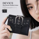 DEVICE メタルバックルスタッズウォレット DPG26042 | DEVICE | 詳細画像1