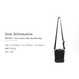 DEVICE＋ 本革カウレザー ミニショルダーバッグ | DEVICE | 詳細画像17 