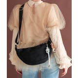 ブラック | ショルダーバッグ ハーフムーンバッグ レディース | DEVICE