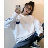 ホワイトブルー | ロンＴ トップス 長袖 | DEVICE