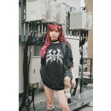 タイガー スカル 髑髏 プリントダメージ加工 ピグメント Tシャツ 半袖 | DEVICE | 詳細画像54