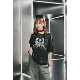 タイガー スカル 髑髏 プリントダメージ加工 ピグメント Tシャツ 半袖 | DEVICE | 詳細画像51