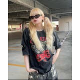 タイガー スカル 髑髏 プリントダメージ加工 ピグメント Tシャツ 半袖 | DEVICE | 詳細画像41