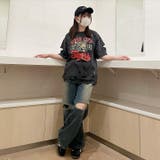 タイガー スカル 髑髏 プリントダメージ加工 ピグメント Tシャツ 半袖 | DEVICE | 詳細画像35