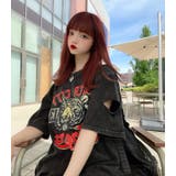 タイガー スカル 髑髏 プリントダメージ加工 ピグメント Tシャツ 半袖 | DEVICE | 詳細画像30