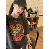 タイガー スカル 髑髏 プリントダメージ加工 ピグメント Tシャツ 半袖 | DEVICE | 詳細画像12