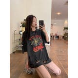 タイガー スカル 髑髏 プリントダメージ加工 ピグメント Tシャツ 半袖 | DEVICE | 詳細画像17