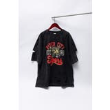 タイガー スカル 髑髏 プリントダメージ加工 ピグメント Tシャツ 半袖 | DEVICE | 詳細画像21