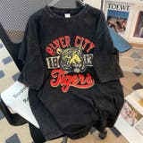 タイガー スカル 髑髏 プリントダメージ加工 ピグメント Tシャツ 半袖 | DEVICE | 詳細画像55