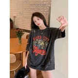 タイガー スカル 髑髏 プリントダメージ加工 ピグメント Tシャツ 半袖 | DEVICE | 詳細画像10