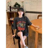 タイガー スカル 髑髏 プリントダメージ加工 ピグメント Tシャツ 半袖 | DEVICE | 詳細画像13