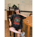 タイガー スカル 髑髏 プリントダメージ加工 ピグメント Tシャツ 半袖 | DEVICE | 詳細画像11