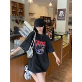 AIデザイン ロック バンド ピグメント ヴィンテージライク 古着風 Tシャツ | DEVICE | 詳細画像5