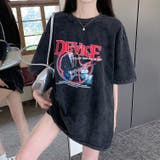 AIデザイン ロック バンド ピグメント ヴィンテージライク 古着風 Tシャツ | DEVICE | 詳細画像28