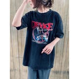 AIデザイン ロック バンド ピグメント ヴィンテージライク 古着風 Tシャツ | DEVICE | 詳細画像13