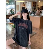 ロゴ プリント ピグメント 古着風 ビッグシルエット Tシャツ | DEVICE | 詳細画像17