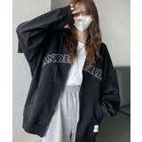 ブラック | パーカー レディース ジップパーカー | DEVICE