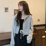 パーカー レディース ミニ丈 | DEVICE | 詳細画像16