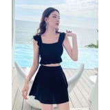 レディースセット水着 韓国風 ビスチェ | DEVICE | 詳細画像1