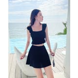 レディースセット水着 韓国風 ビスチェ | DEVICE | 詳細画像6