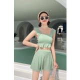 レディースセット水着 韓国風 ビスチェ | DEVICE | 詳細画像8