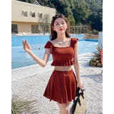 レディースセット水着 韓国風 ビスチェ | DEVICE | 詳細画像4