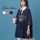 ポロシャツ ラガーシャツ カレッジロゴ | DEVICE | 詳細画像1