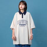ポロシャツ ラガーシャツ カレッジロゴ | DEVICE | 詳細画像4