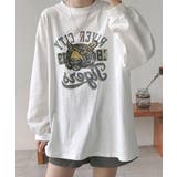 ホワイト | スウェット ロンＴトップス 長袖 | DEVICE