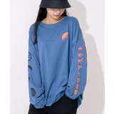 ブルー | ロンＴ トップス 長袖 | DEVICE