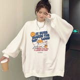 duckプリントトレーナー レディース 長袖 | DEVICE | 詳細画像8