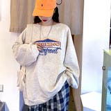 ロゴスウェット カレッジスタイル トレーナー | DEVICE | 詳細画像2