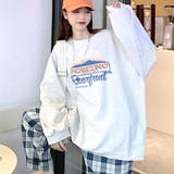 ロゴスウェット カレッジスタイル トレーナー | DEVICE | 詳細画像3