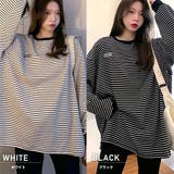 トレーナー 長袖 ボーダー | DEVICE | 詳細画像2