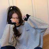 トレーナー 長袖 ボーダー | DEVICE | 詳細画像4