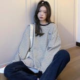 トレーナー 長袖 ボーダー | DEVICE | 詳細画像5