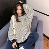 トレーナー 長袖 ボーダー | DEVICE | 詳細画像7