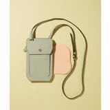TOPKAPI バイカラー レザー モバイルポシェット LEAN リーン | TOPKAPI | 詳細画像1